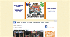 Desktop Screenshot of islandbeachmonkeys.com